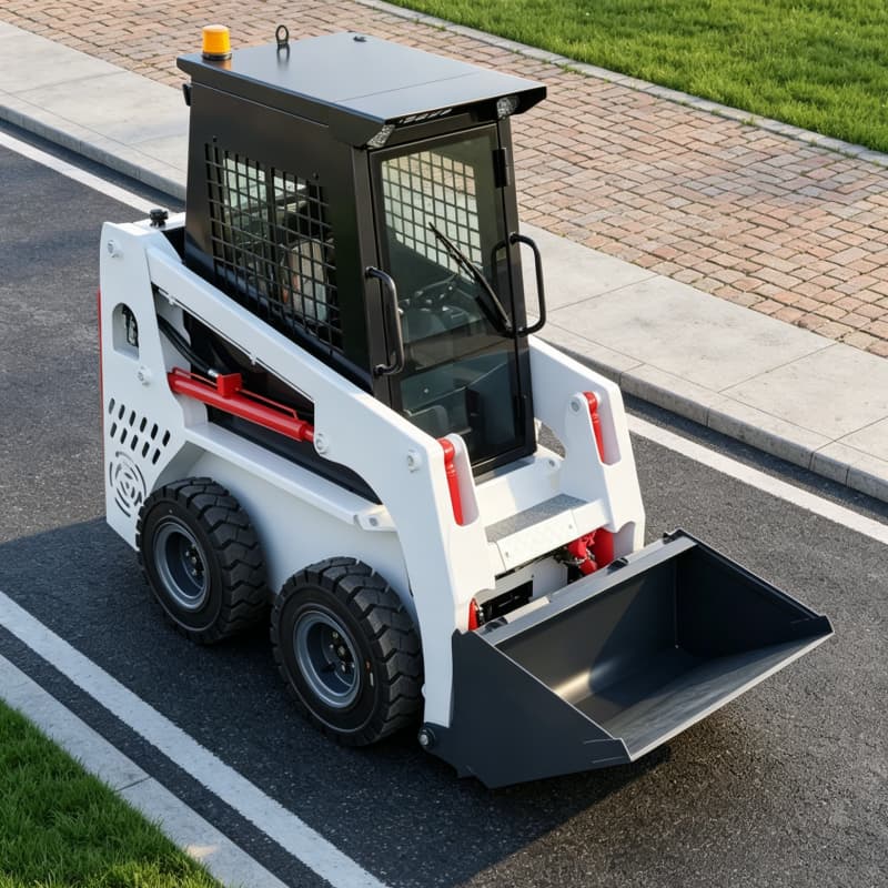 Skid Steer Loader - Cargadora Compacta Personalizada, Certificada para Exportación
