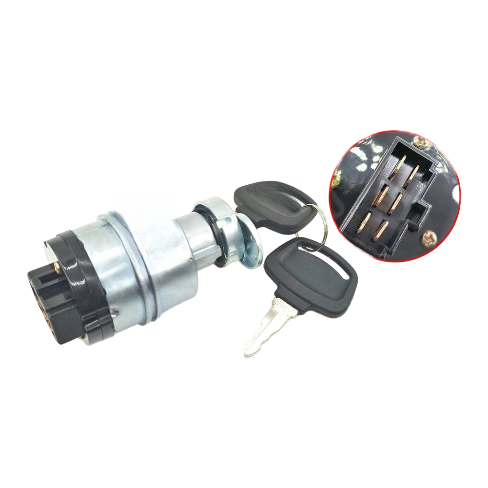 Heavy Equipment Company - Llave de encendido con bloqueo para