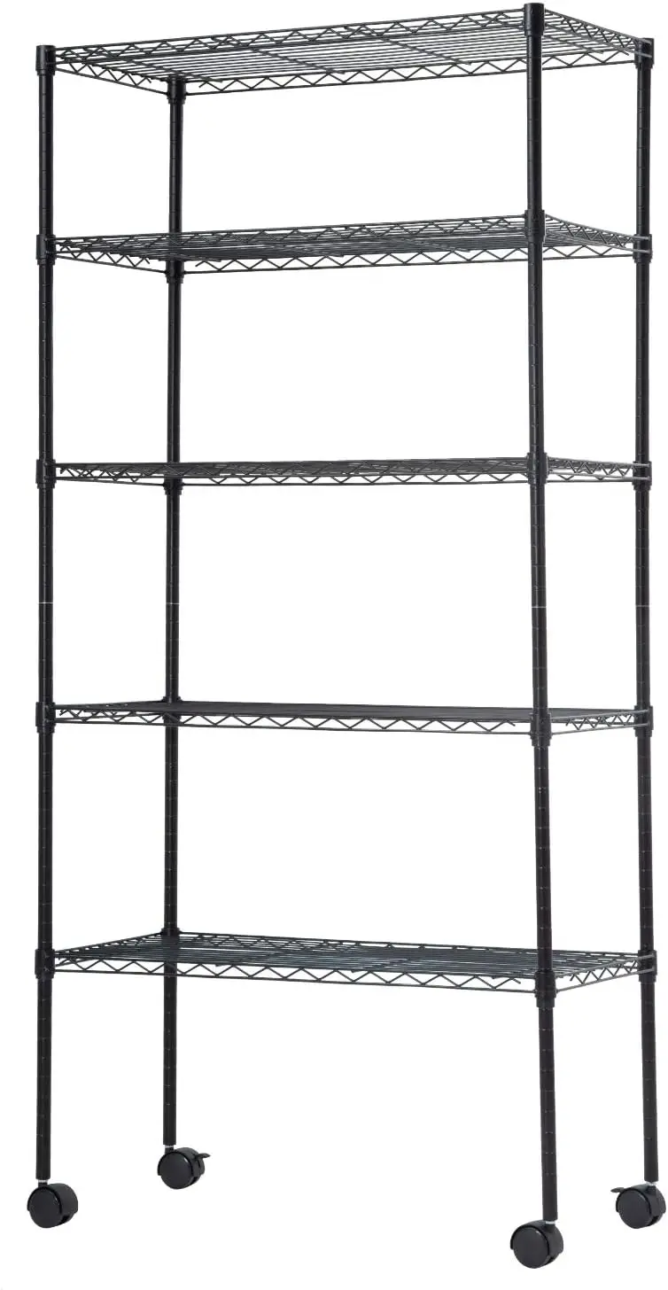 Heavy Equipment Glass - Estante de Almacenamiento de 5 Niveles