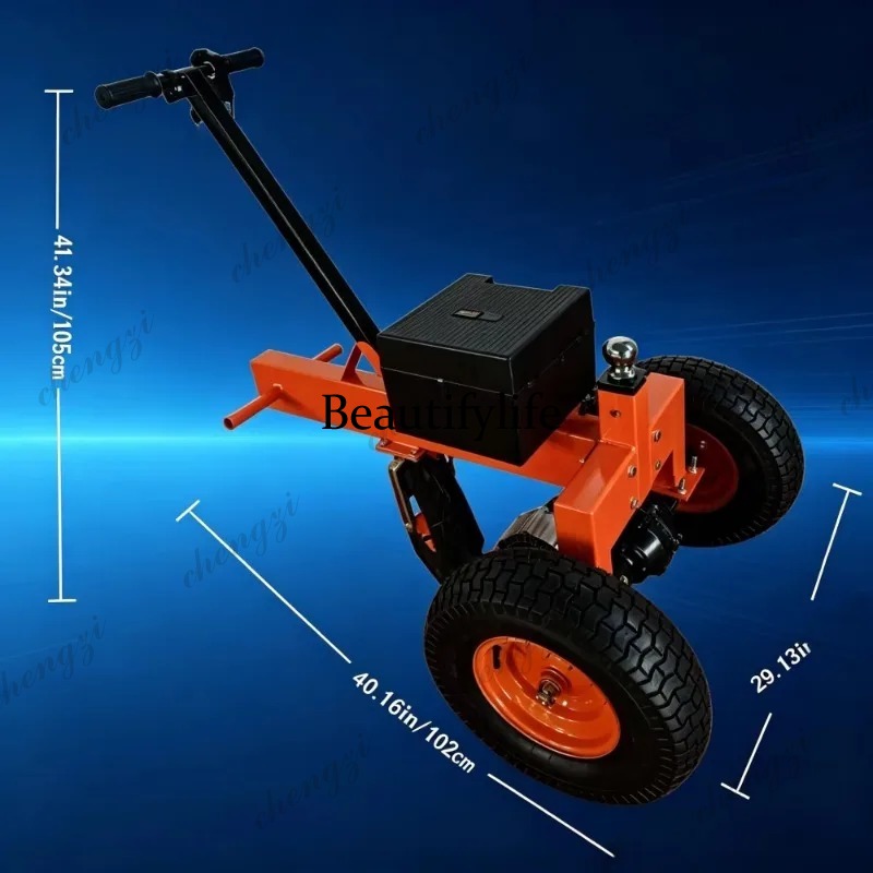 Tractor de Remolque Eléctrico  - Heavy Equipment Transporter reseña y precio