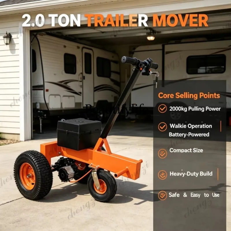 Tractor de Remolque Eléctrico  - Heavy Equipment Transporter reseña y precio