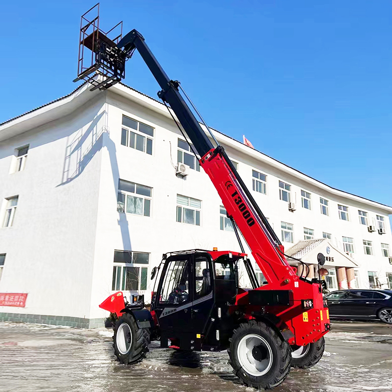 Manipulador telescópico diésel - Telescopic Handler Boom reseña y precio