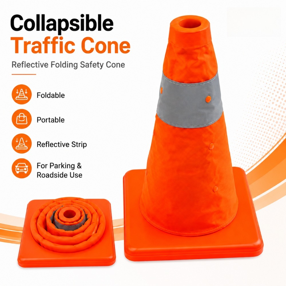 Cono de Tráfico Reflectante Pl - Road Traffic Cone reseña y precio