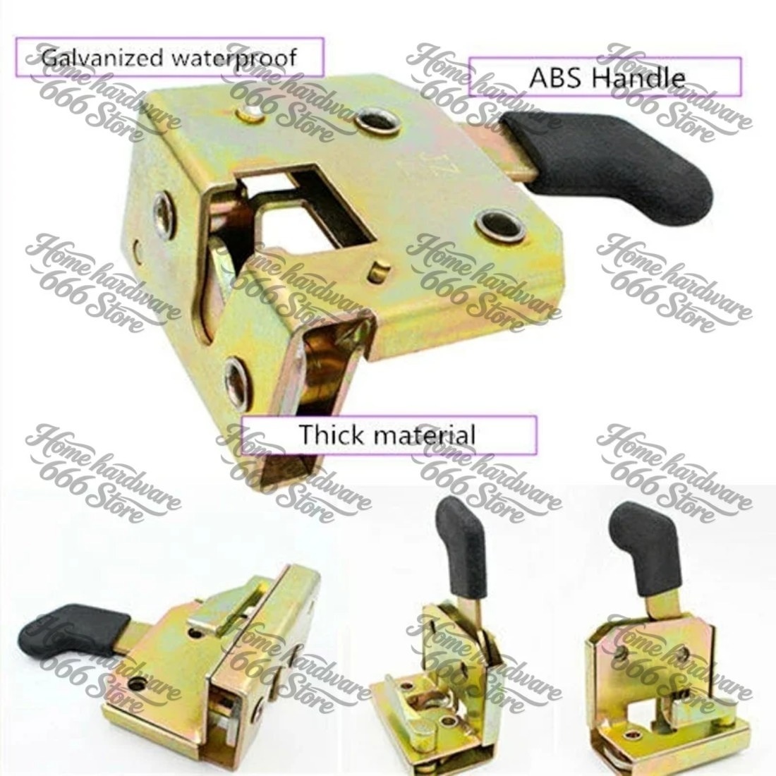 Manija de Puerta Metálica con  - Heavy Equipment Company reseña y precio