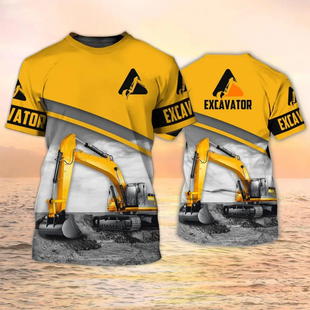 Camisetas de Excavadora con Es - Heavy Equipment Operations reseña y precio