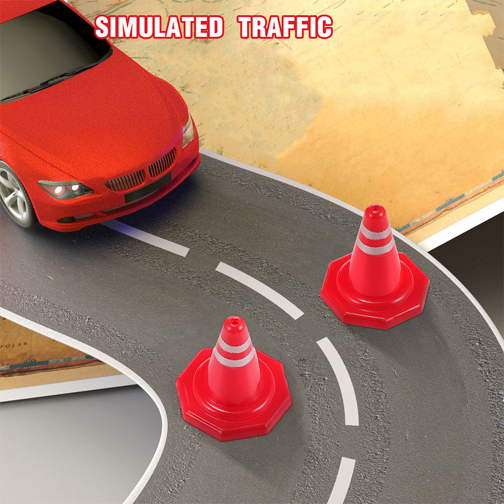 24 Conos de Tráfico Mini, Mate - Road Traffic Cone reseña y precio