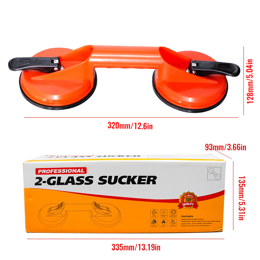 Nuevas ventosas de vacío de al - Heavy Equipment Glass reseña y precio