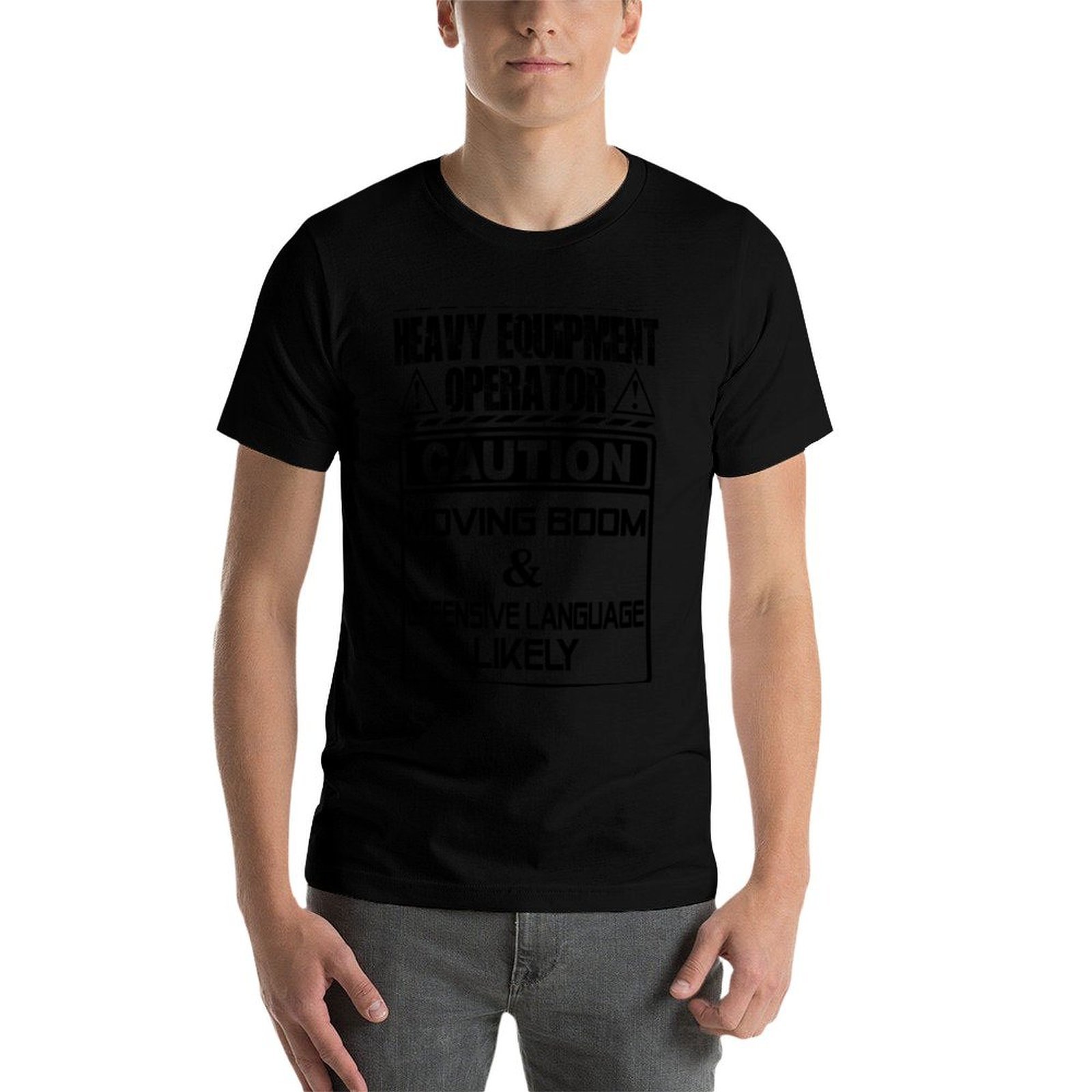 Camiseta con estampado de esti - Heavy Equipment Operations reseña y precio