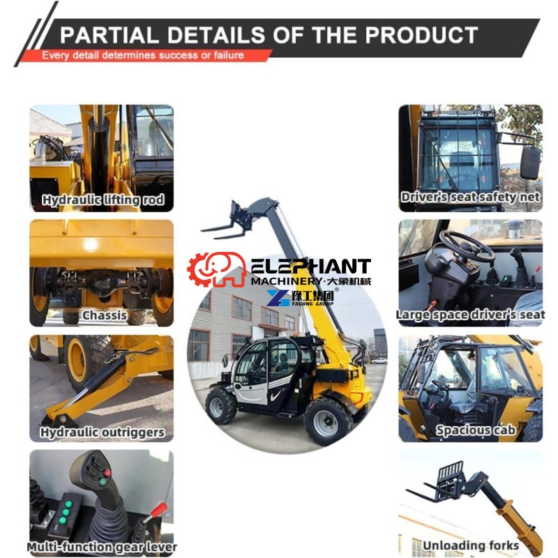 Carretilla Elevadora Telescópi - Telescopic Handler Boom reseña y precio